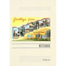 Vintage Lined Notebook Greetings from Bainbridge