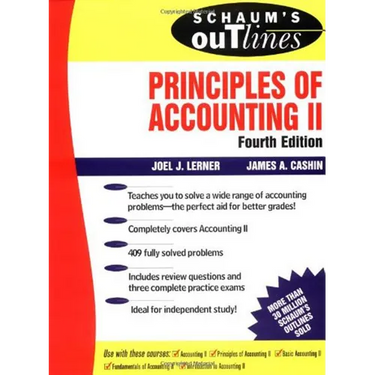 Schaum's Outline of Principles of Accounting II