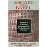 Escape from Babel: Toward a Unifying Language for Psychotherapy Practice