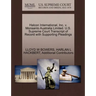 Halcon International, Inc. V. Monsanto Australia Limited. U.S. Supreme Court Transcript of Record with Supporting Pleadings