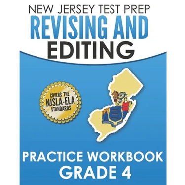 NEW JERSEY TEST PREP Revising and Editing Practice Workbook Grade 4: Develops Writing, Language, and Vocabulary Skills