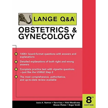 Lange Q&A Obstetrics & Gynecology, Eighth Edition