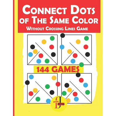 Connect Dots of The Same Color Without Crossing Lines Game