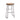 Industrial Wood Bucket Seat Stool 30"H