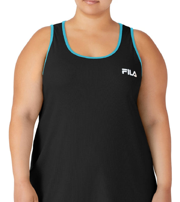 Fila Women's Logo Tank Dress Black by Steals