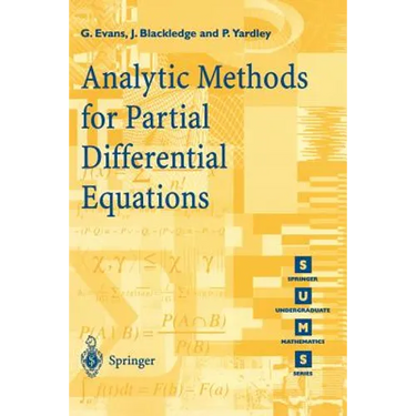 Analytic Methods for Partial Differential Equations