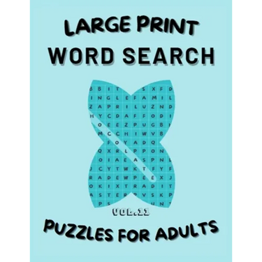 Word Search - Large Print: Puzzles for adults: Vol 11: word search book for adults/ large print/Puzzles book with solutions/ 8.5x11 in / 160 page
