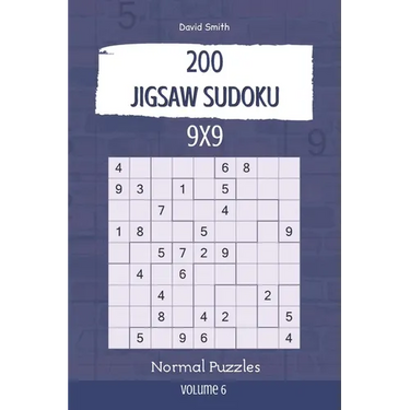 Jigsaw Sudoku - 200 Normal Puzzles 9x9 vol.6