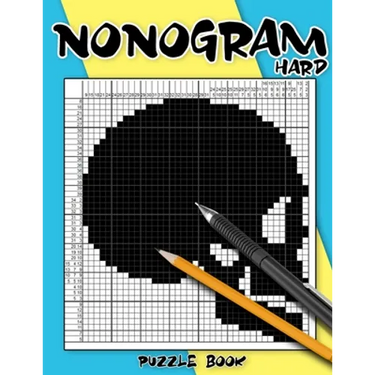 Nonogram Puzzle Book Hard: Hanjie Puzzle Books for Adults, Picross Book, Japanese Crossword, Gift for Brain Teaser Lovers