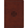 ESV Journaling Bible, Interleaved Edition (Trutone, Mahogany, Mosaic Cross Design)
