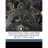 Collections for a history of Staffordshire Volume yr.1917-1918, ser.3