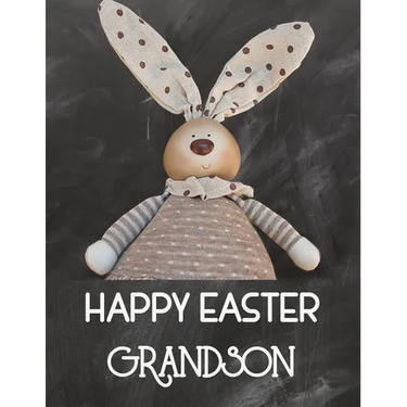 Happy Easter Grandson: Sketchbook for Kids Drawings Activity Book