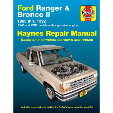 Ford Ranger Pick-Ups & Bronco II 1983-92