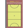 Netball 2 in 1 Tacticboard and Training Workbook: Tactics/strategies/drills for trainer/coaches, notebook, training, exercise, exercises, drills, prac