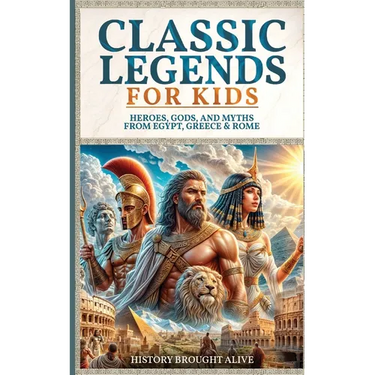 Classic Legends For Kids: Heroes, Gods, And Myths From Rome, Egypt & Greece: 3 books in 1