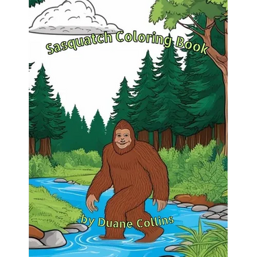 Sasquatch Coloring Book