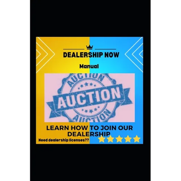 Dealership Now: Need your Dealership Licenses