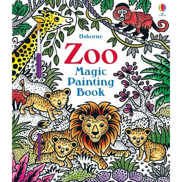 Zoo Magic Painting Book