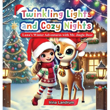 Twinkling Lights and Cozy Nights: Luna's Winter Adventures with Mr. Jingle Deer