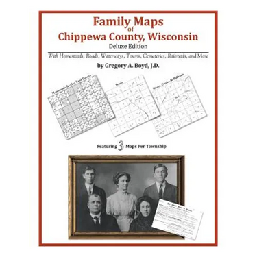 Family Maps of Chippewa County, Wisconsin