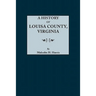 History of Louisa County, Virginia