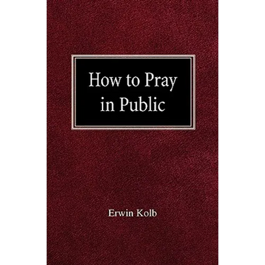 How to Pray in Public