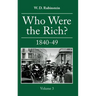 Who Were the Rich?: 1809-24