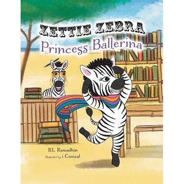 Zettie Zebra Princess Ballerina