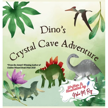Dino's Crystal Cave Adventure: A gentle mystery-adventure following clues, solving riddles, and discovering each other