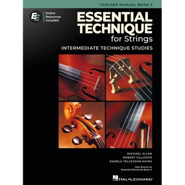 Essential Technique for Strings - Book 3 with Online Resources