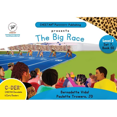 C-DER (Cheetah Decodable & Early Readers) Set 7, Book 55, The Big Race