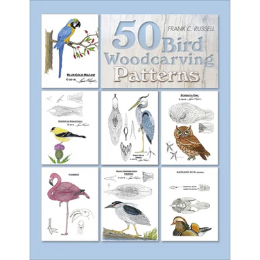 50 Bird Woodcarving Patterns