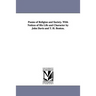 Poems of Religion and Society. With Notices of His Life and Character by John Davis and T. H. Benton.