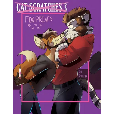 Cat Scratches Artbook 3 Fox Prints