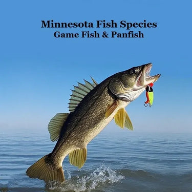 Minnesota Game Fish and Panfish Species Kids Book: Great Book About the Different Types of Fish in Minnesota