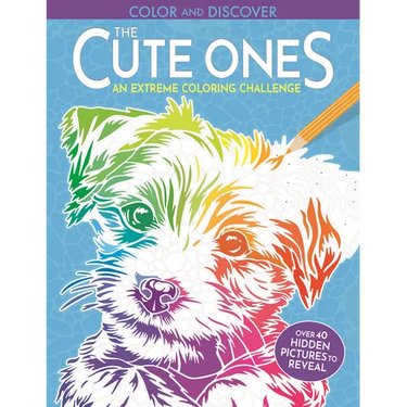Color and Discover: The Cute Ones: 28 Hidden Pictures to Reveal
