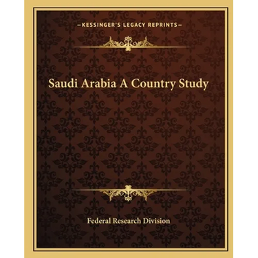 Saudi Arabia A Country Study