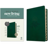 NLT Large Print Thinline Reference Bible, Filament Enabled (Leatherlike, Evergreen Mountain, Indexed, Red Letter)