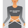 Body Measurement Tracker: Log & Write Measurements, Keep Track Of Progress Notebook, Record Weight Loss For Diet, Gift, Women & Men Journal, Book