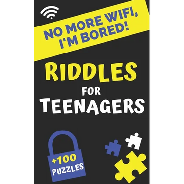 No more Wifi, i'm Bored! Riddles for teenagers: 100 puzzles, logic and brain games, investigations and riddles for smart teens aged 12 and over