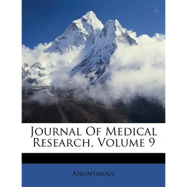 Journal Of Medical Research, Volume 9