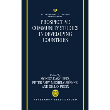 Prospective Community Studies in Developing Countries