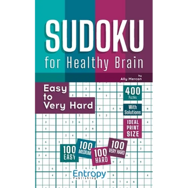 Sudoku for Healthy Brain: Easy to Very Hard