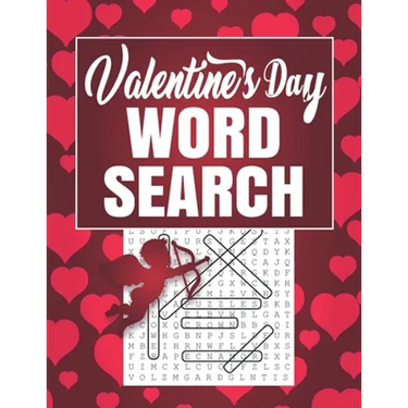Valentine's Day Word Search: Word Search Puzzles for Everyone - Large Print Word Search Puzzles - Holiday Fun for Everyone themed word search puzzl
