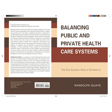 Balancing Public and Private Health Care Systems: The Sub-Saharan African Experience