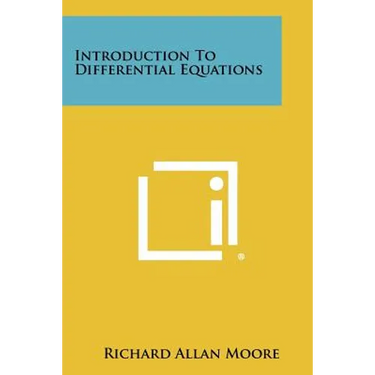 Introduction To Differential Equations