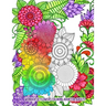 Wonderful Flowers Coloring Book for Adults: An Adult Coloring Book for Stress Relief and Relaxation (Hand-Drawn Images Exclusively Designed)