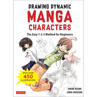 Drawing Dynamic Manga Characters: The Easy 1-2-3 Method for Beginners