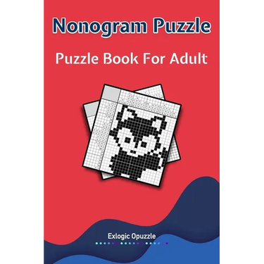 Nonograms Puzzles book for adults: Tricky Logic Japanese Puzzles for Adults