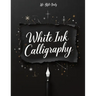 White Ink Calligraphy: Discover the Magic of Lettering on a Deep Black Background - An Artistic Exploration for Beginners